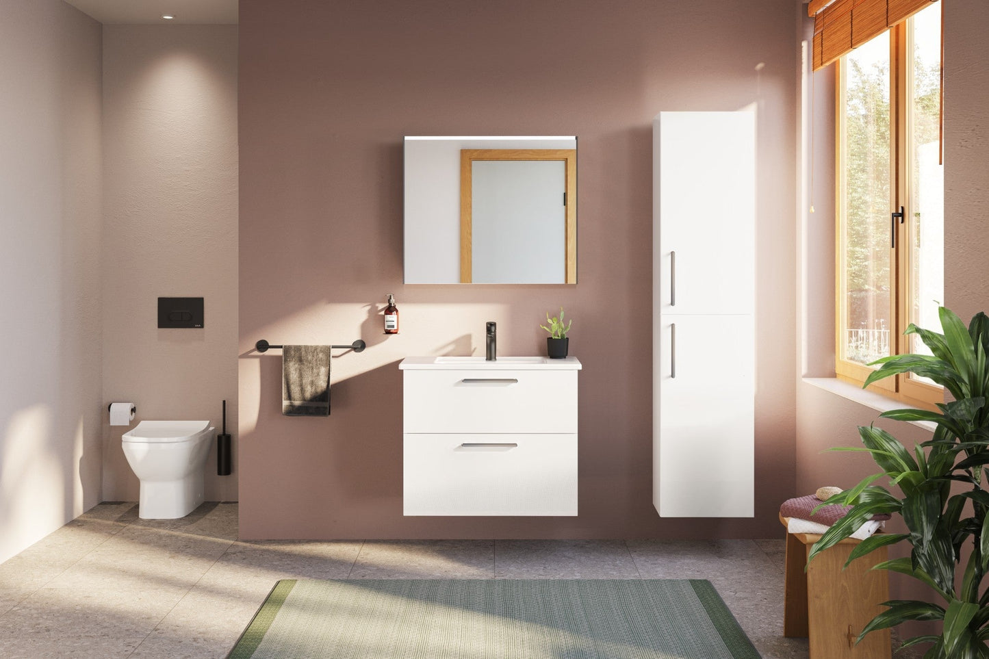 HRD 40cm 2 Door Tall Unit