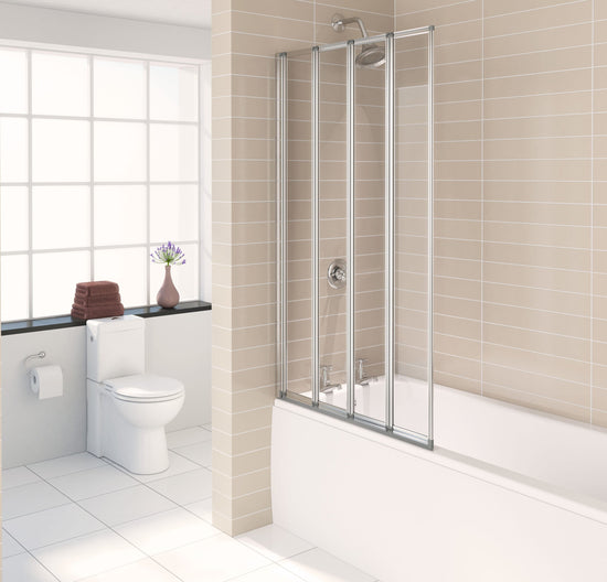 Vetrax 4 Fold Bath Screen – Vetrax 4-Fold Bath Screen | Luxury Bathroom & Radiator Collection by HomeRangeDirect