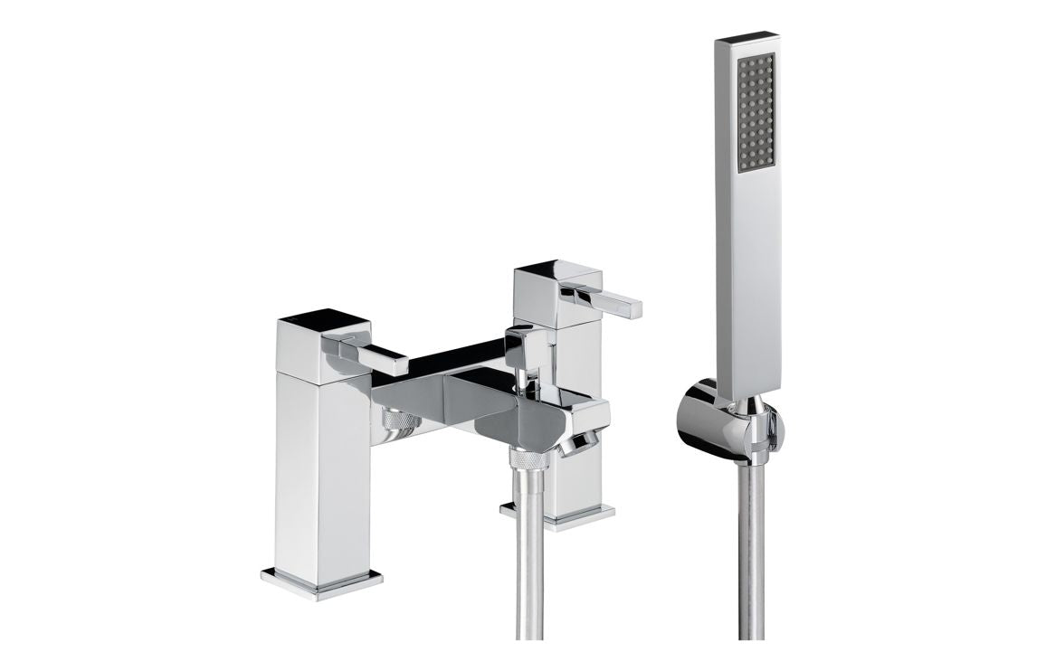 Sabira Zeal Deck Mounted Bath Shower Mixer with Shower Handset