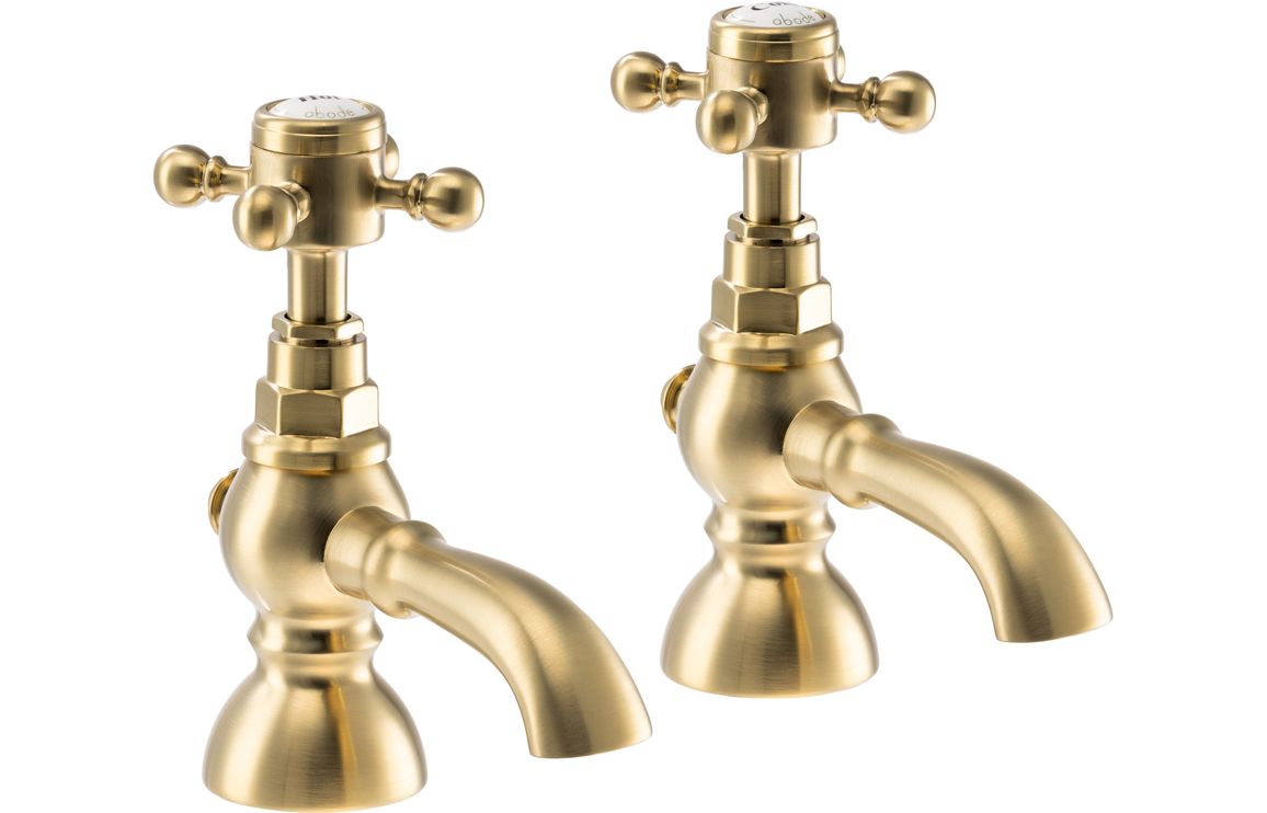 Sabira Sentiment Bath Pillar Taps