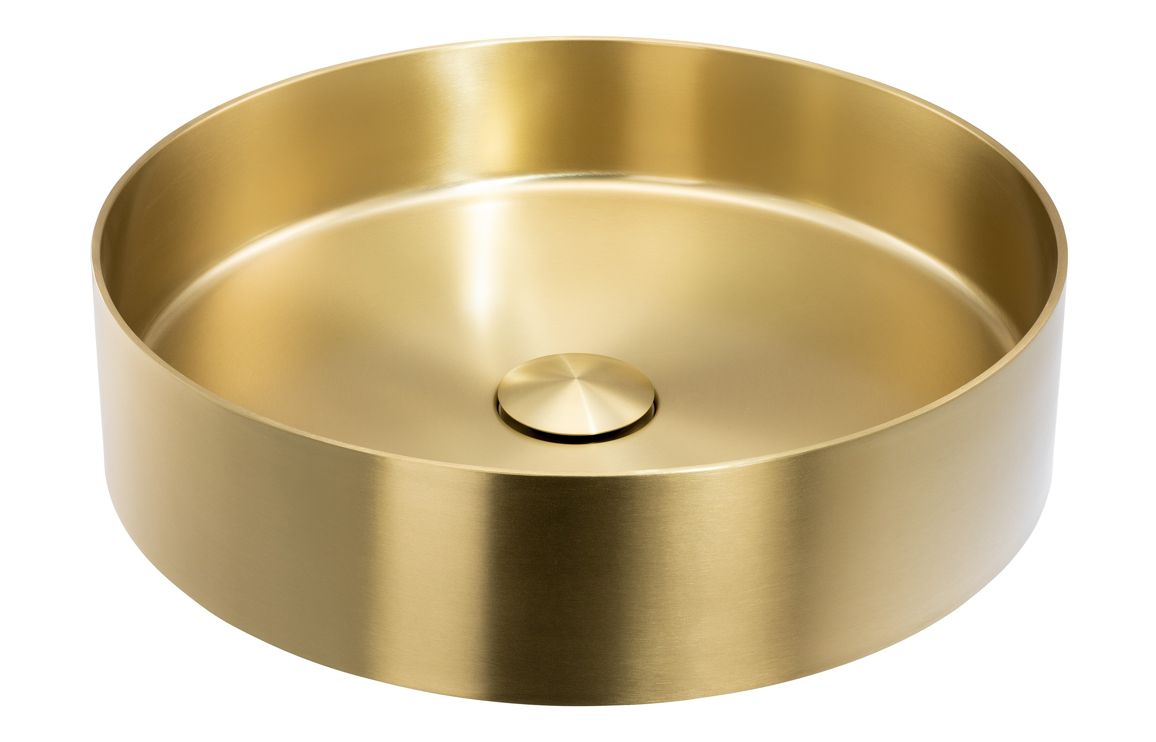 HRD 375mm Round Steel Basin