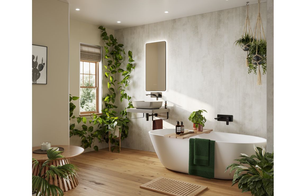 Sabira Aquip Wall Mounted Basin / Bath Mixer