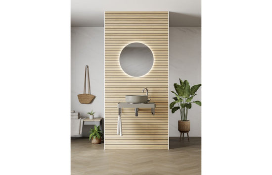 HRD 600mm Basin Shelf & Brackets