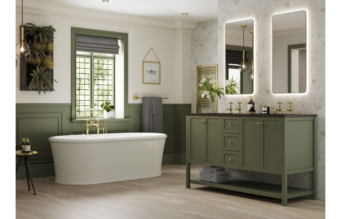 Sabira Sentiment Bath Pillar Taps