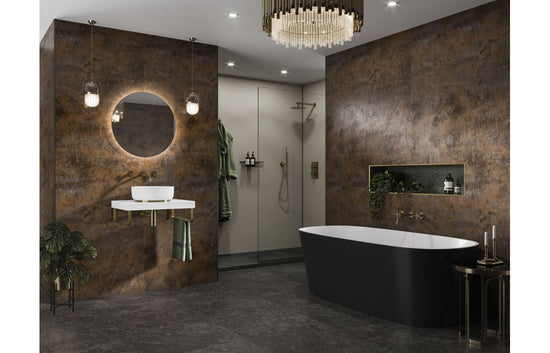 HRD 600mm Basin Shelf & Brackets