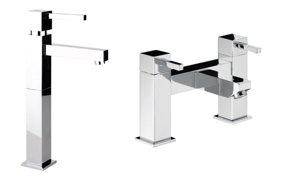 Sabira Zeal Pack Offer 3 (Tall Basin Mixer & Bath Filler)