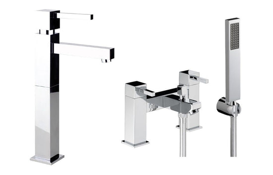 Sabira Zeal Pack Offer 4 (Tall Basin Mixer & Bath/Shower Mixer)