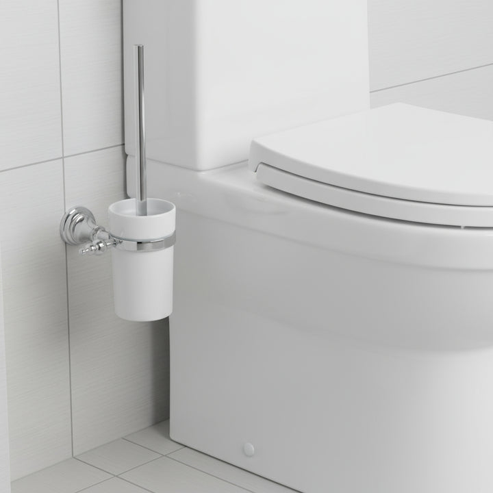 Vantara Toilet Brush Holder – Vantara Toilet Brush & Holder | Luxury Bathroom & Radiator Collection by HomeRangeDirect