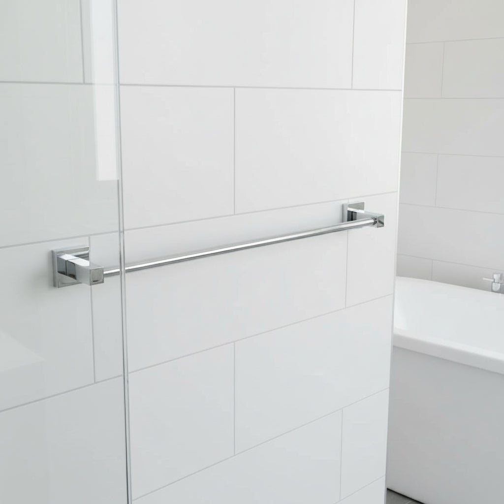 Zyvra Single Towel Bar – Zyvra Single Towel Bar | Luxury Bathroom & Radiator Collection by HomeRangeDirect