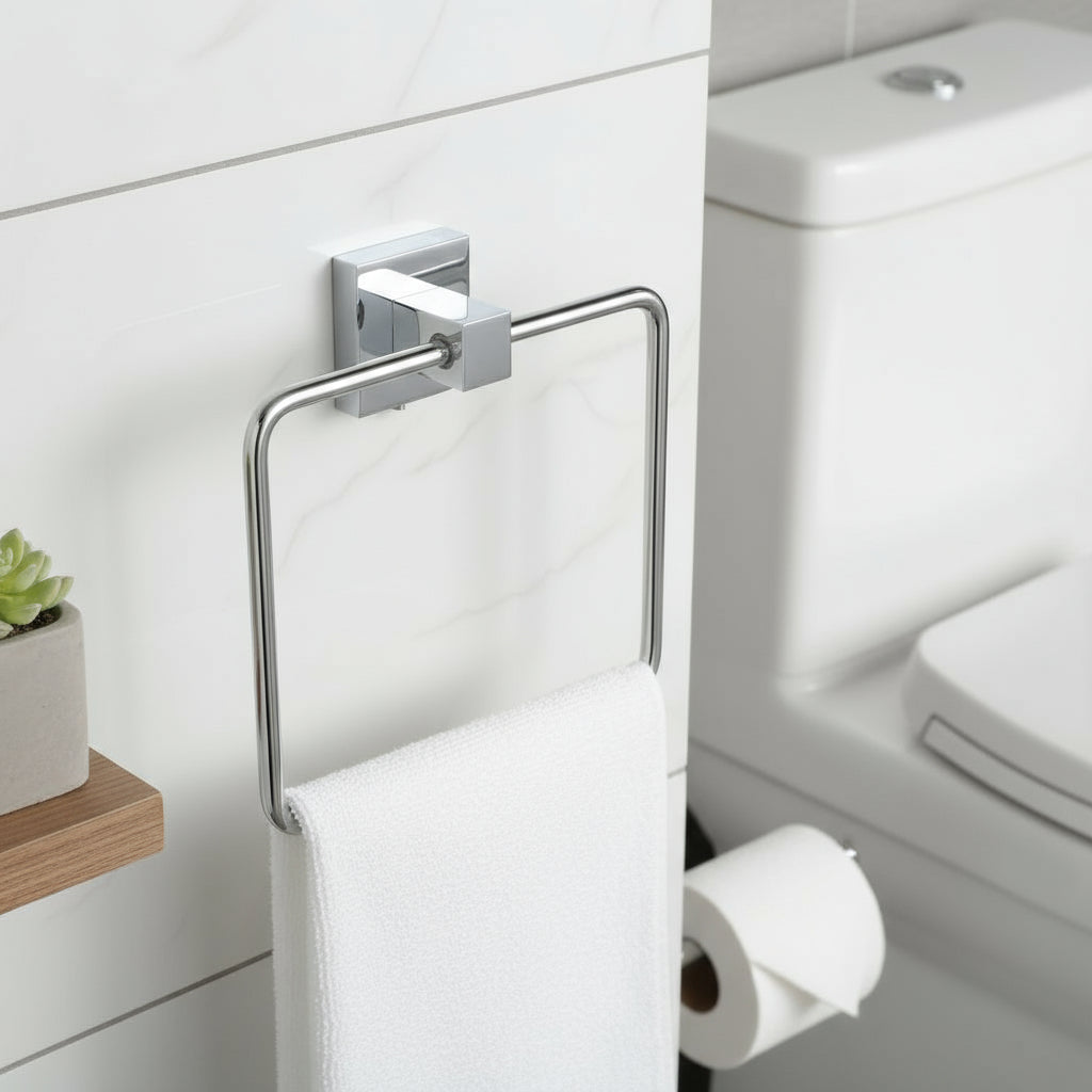 Zyvra Towel Ring – Zyvra Towel Ring | Luxury Bathroom & Radiator Collection by HomeRangeDirect