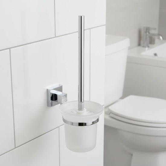 Zyvra Toilet Brush Holder – Zyvra Toilet Brush & Holder | Luxury Bathroom & Radiator Collection by HomeRangeDirect