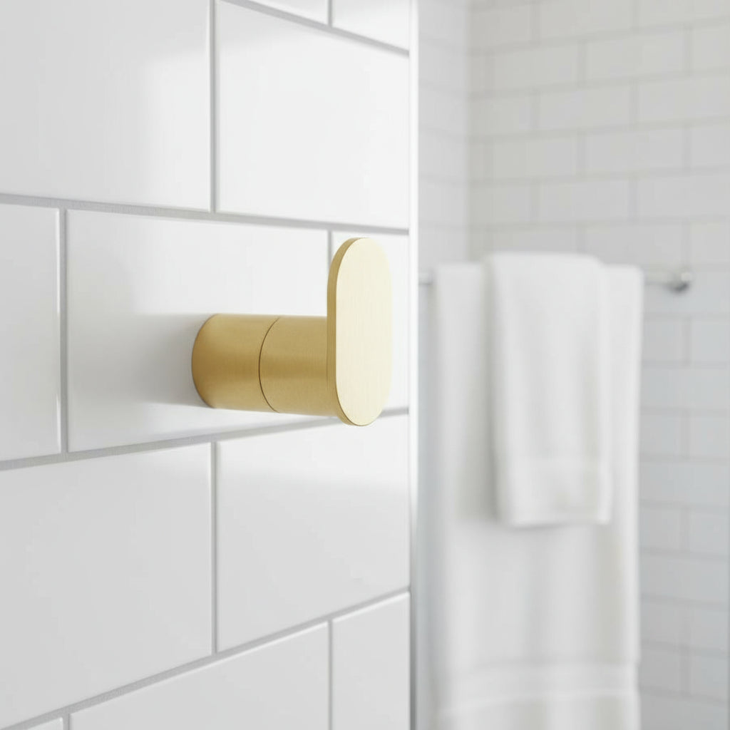 Brienza Robe Hook – Brienza Robe Hook | Luxury Bathroom & Radiator Collection by HomeRangeDirect