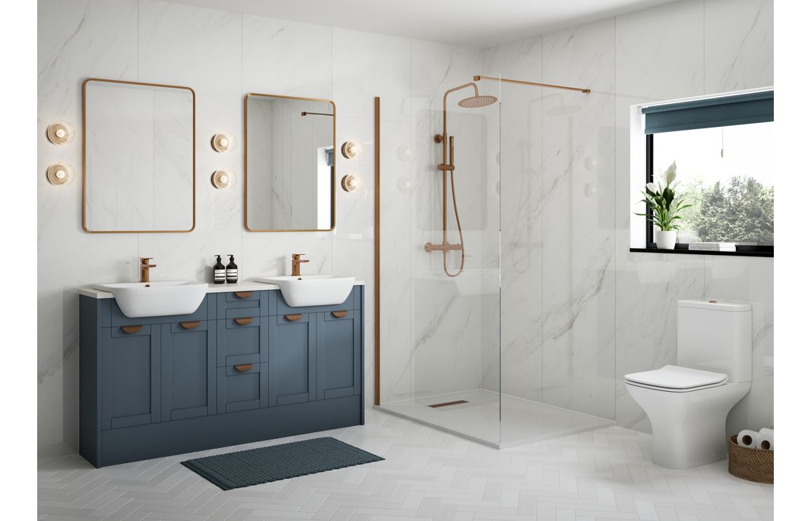 HRD 1236mm Standard Basin & WC Unit Pack