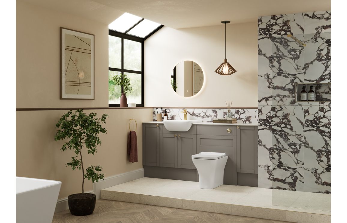 HRD 1236mm Standard Basin & WC Unit Pack