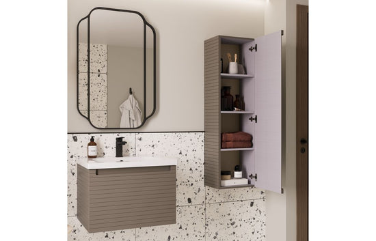 HRD 810mm Wall Hung 1 Drawer Basin Unit & Worktop