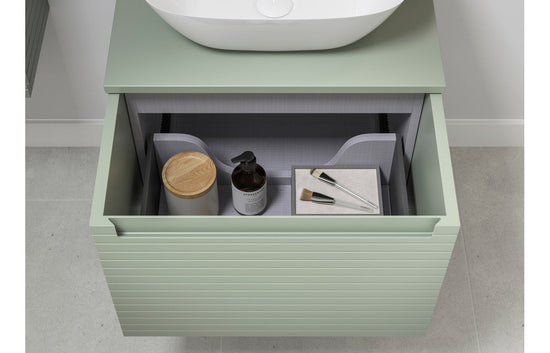 HRD 615mm Wall Hung 1 Drawer Basin Unit & 1TH Basin