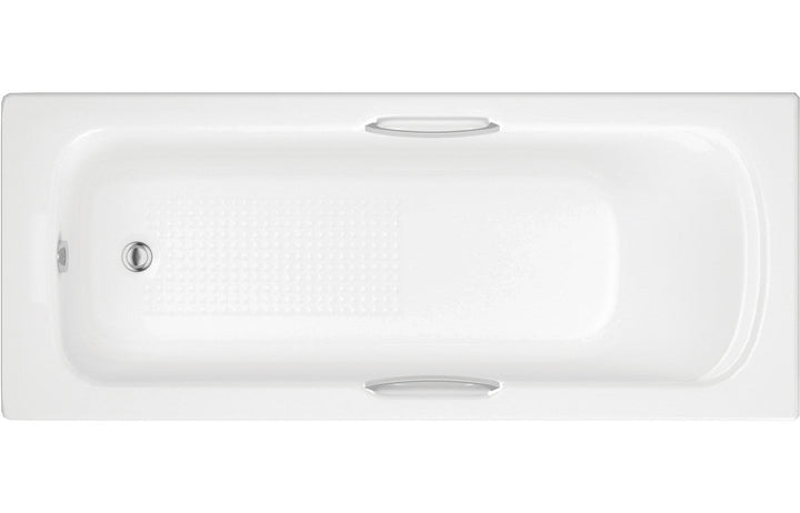 Aura Gripped Bath 1600x700x550mm with Legs