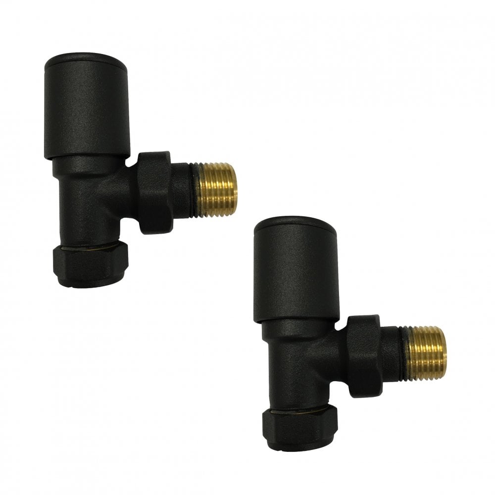 Radiator Valve Angled Pair – Radiator Valve Angled (Pair) | Luxury Bathroom & Radiator Collection by HomeRangeDirect