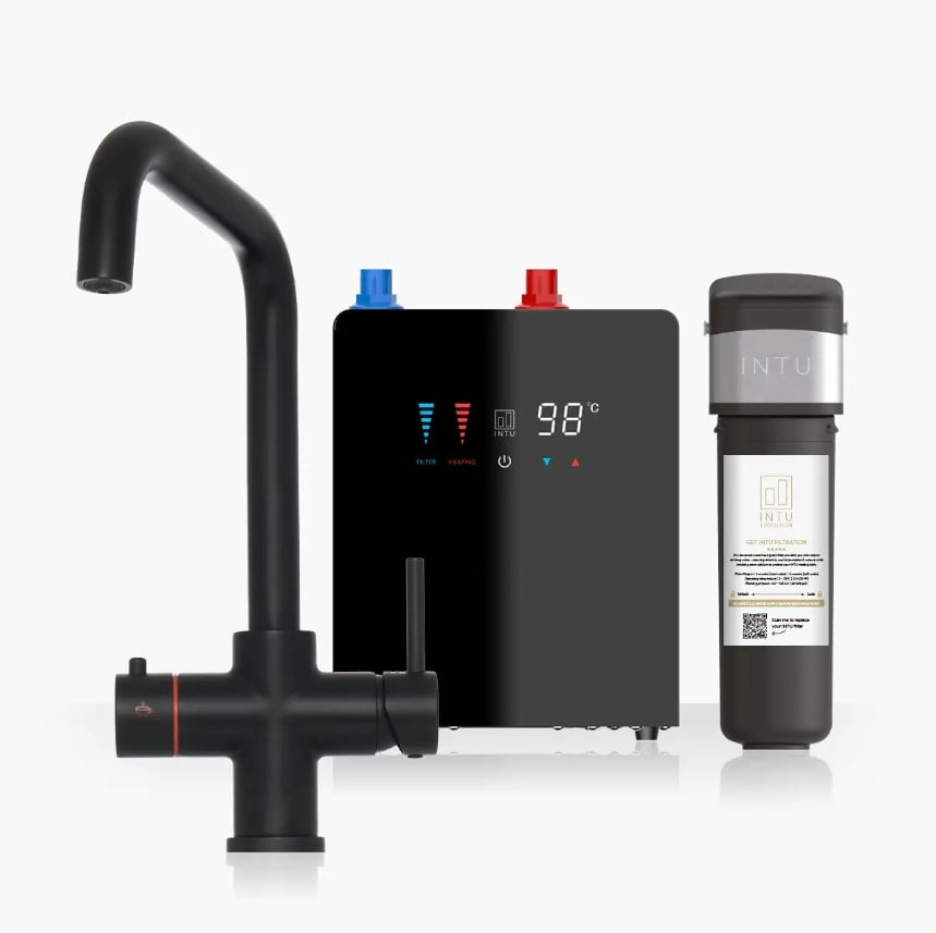 Zentra 4 1 Square Tap Digital Tank 4L – Zentra 4-1 Square Tap + Digital Tank (4L) | Luxury Bathroom & Radiator Collection by HomeRangeDirect