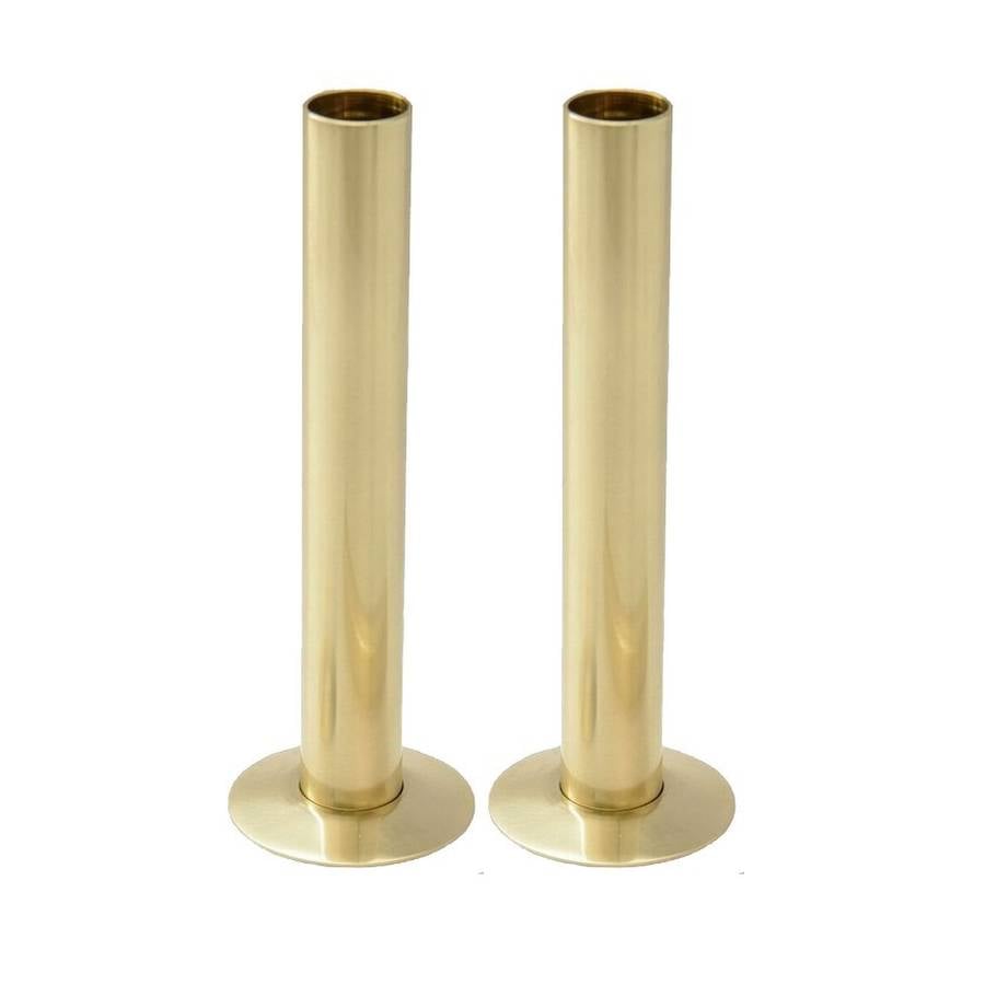 Pipe And Rosettes Pair – Pipe and Rosettes (Pair) | Luxury Bathroom & Radiator Collection by HomeRangeDirect
