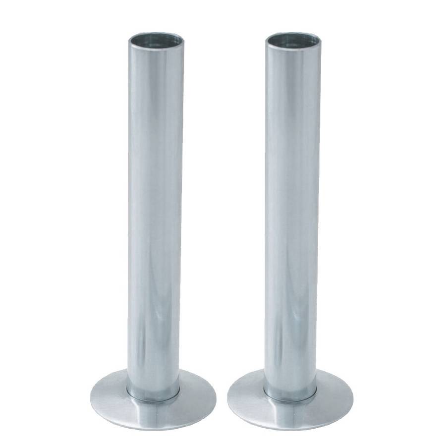 Pipe And Rosettes Pair – Pipe and Rosettes (Pair) | Luxury Bathroom & Radiator Collection by HomeRangeDirect