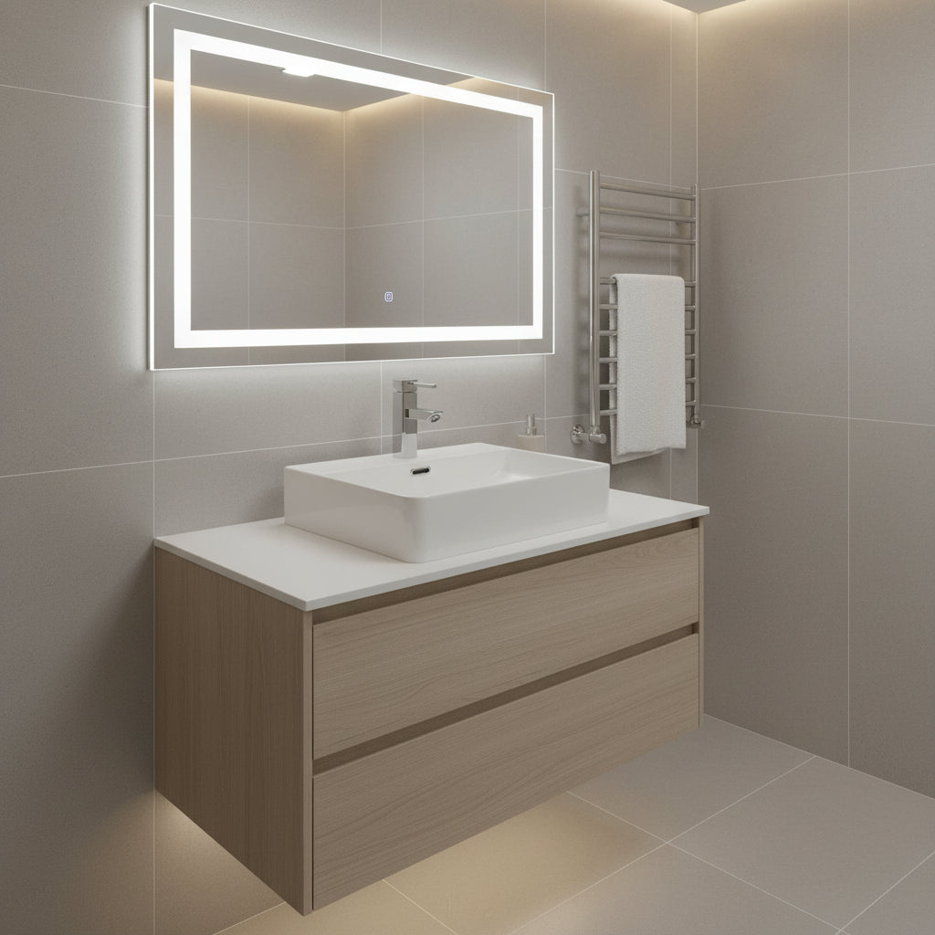 Evara Sola Counter Top Basin – Evara Sola Counter Top Basin | Luxury Bathroom & Radiator Collection by HomeRangeDirect