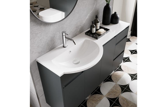 HRD 1536mm Standard Basin WC & 1 Door Unit Pack