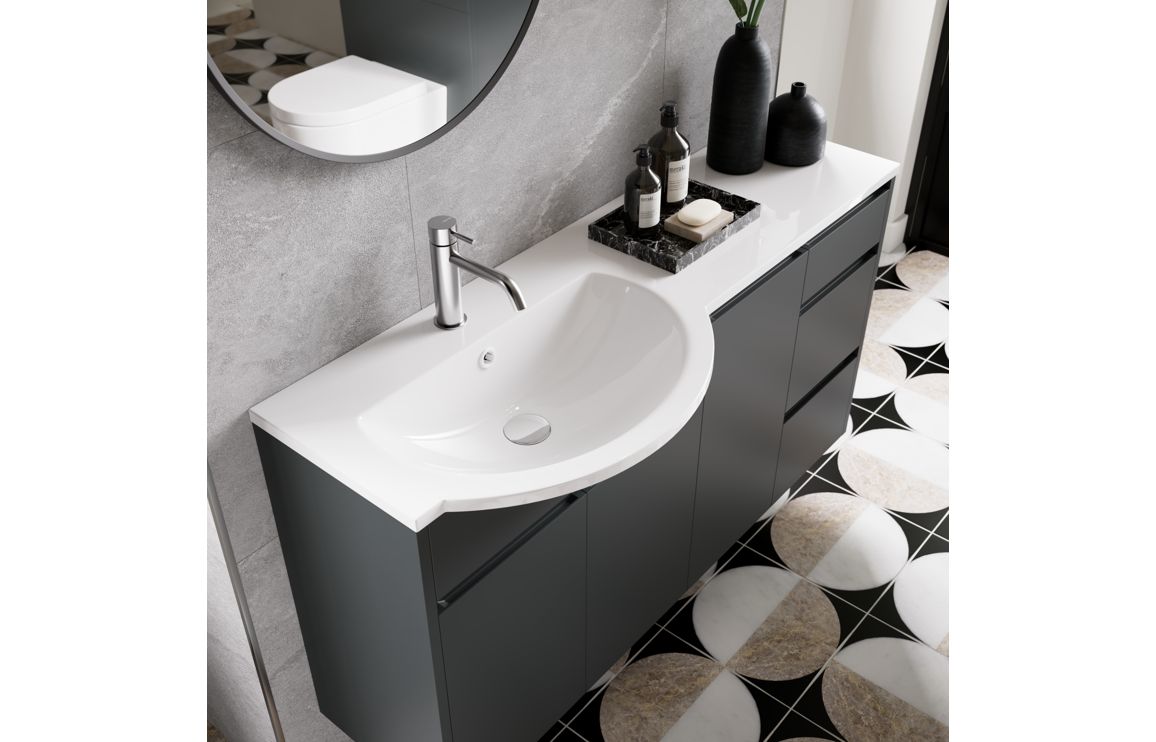 HRD 600mm Slim WC Unit