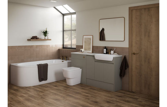 HRD 1236mm Slim Basin & WC Unit Pack