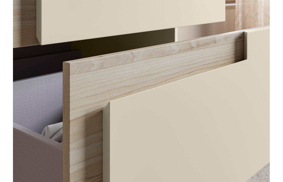 HRD 615mm Wall Hung 2 Drawer Basin Unit & 0TH Basin