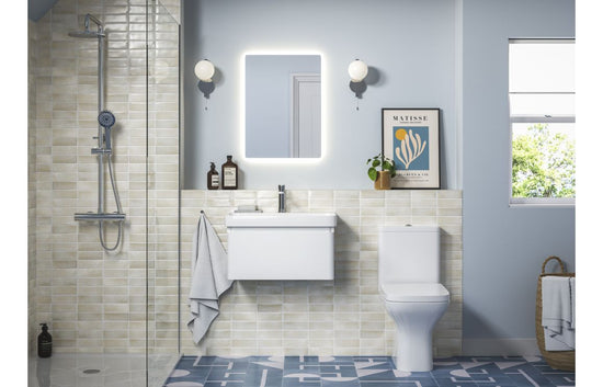 HRD 350mm Wall Hung 1 Door Tall Unit