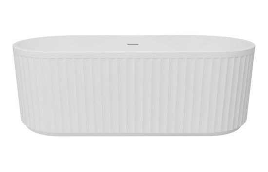 Aura Fluted Freestanding Bath 1700x750x570mm