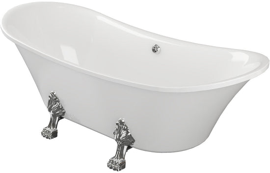 Aura Freestanding Bath 1760x710x775mm with Feet