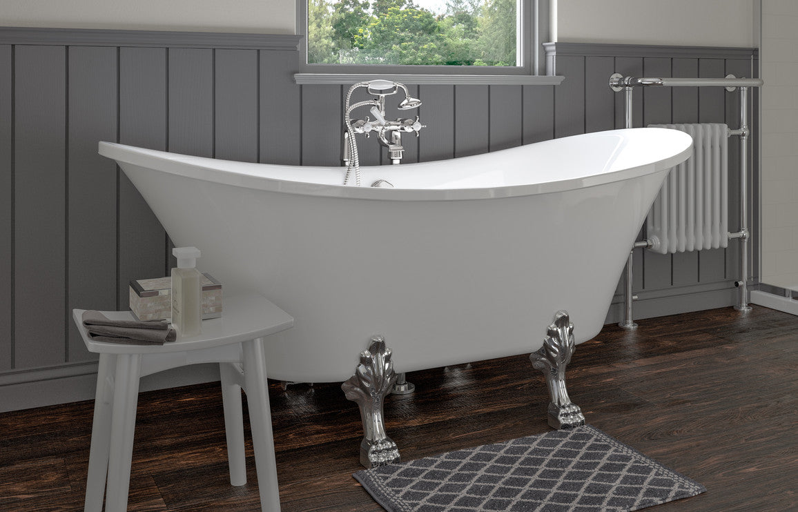 Aura Freestanding Bath 1760x710x775mm with Feet