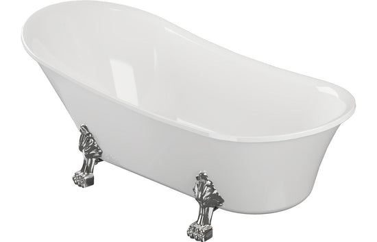 Aura Freestanding Bath 1620x700x770mm with Feet