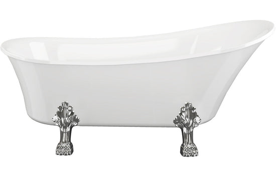 Aura Freestanding Bath 1620x700x770mm with Feet
