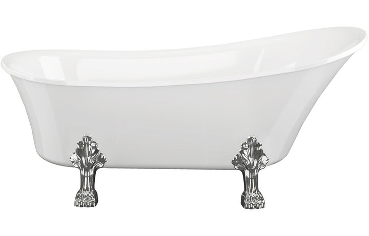 Aura Freestanding Bath 1620x700x770mm with Feet