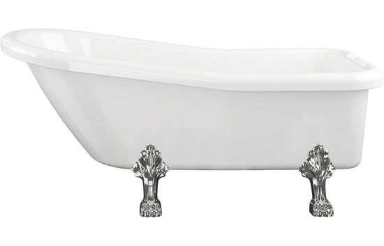 Aura Freestanding Bath 1530x670x760mm (2TH) with Feet