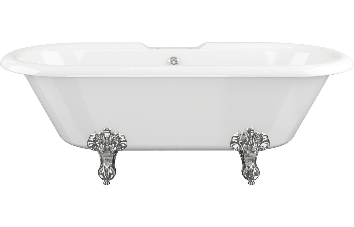 Aura Freestanding Bath 1690x740x620mm (2TH) with Feet