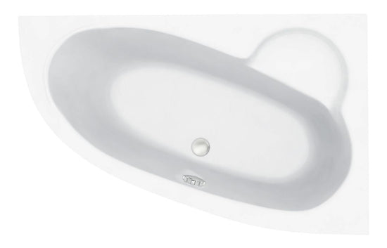 Aura Offset Corner Bath 1500x950x600mm with Legs