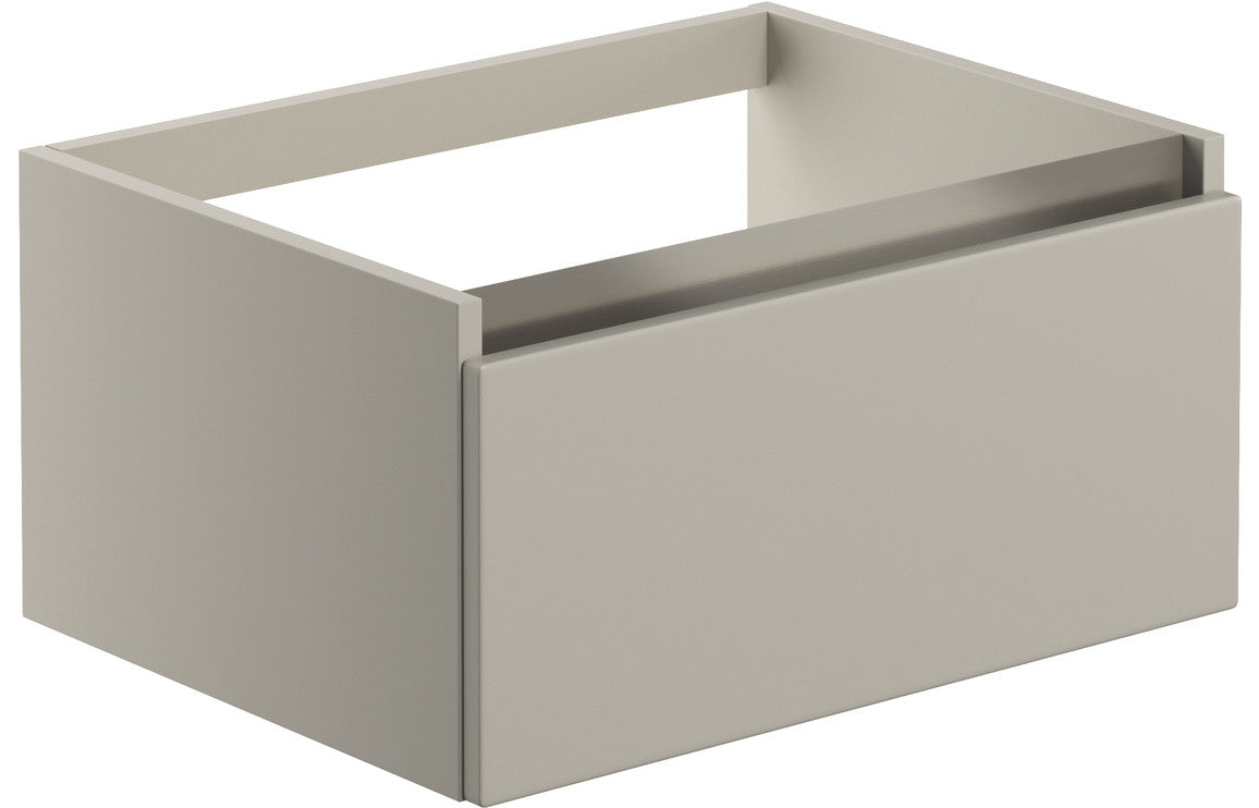 HRD 600mm 1 Drawer Wall Hung Basin Unit (No Top)