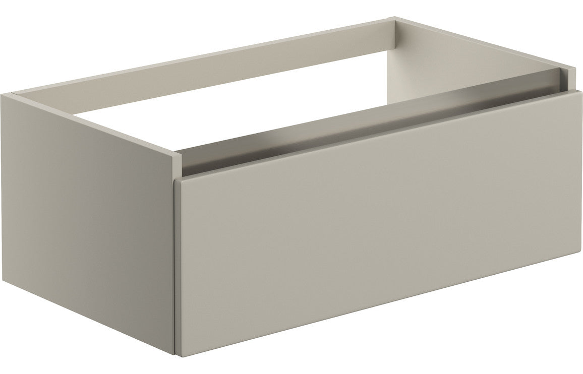 HRD 800mm 1 Drawer Wall Hung Basin Unit (No Top)