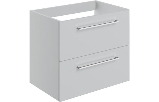 HRD 590mm Wall Hung 2 Drawer Basin Unit (No Top)