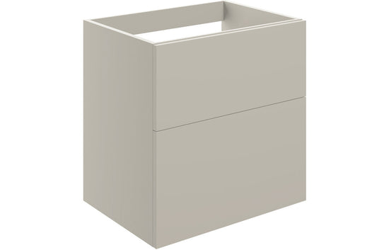 HRD 590mm Wall Hung 2 Drawer Basin Unit (No Top)