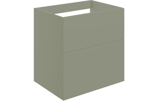 HRD 590mm Wall Hung 2 Drawer Basin Unit (No Top)