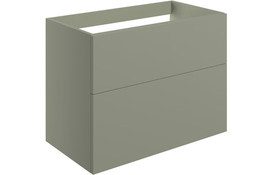HRD 790mm Wall Hung 2 Drawer Basin Unit (No Top)