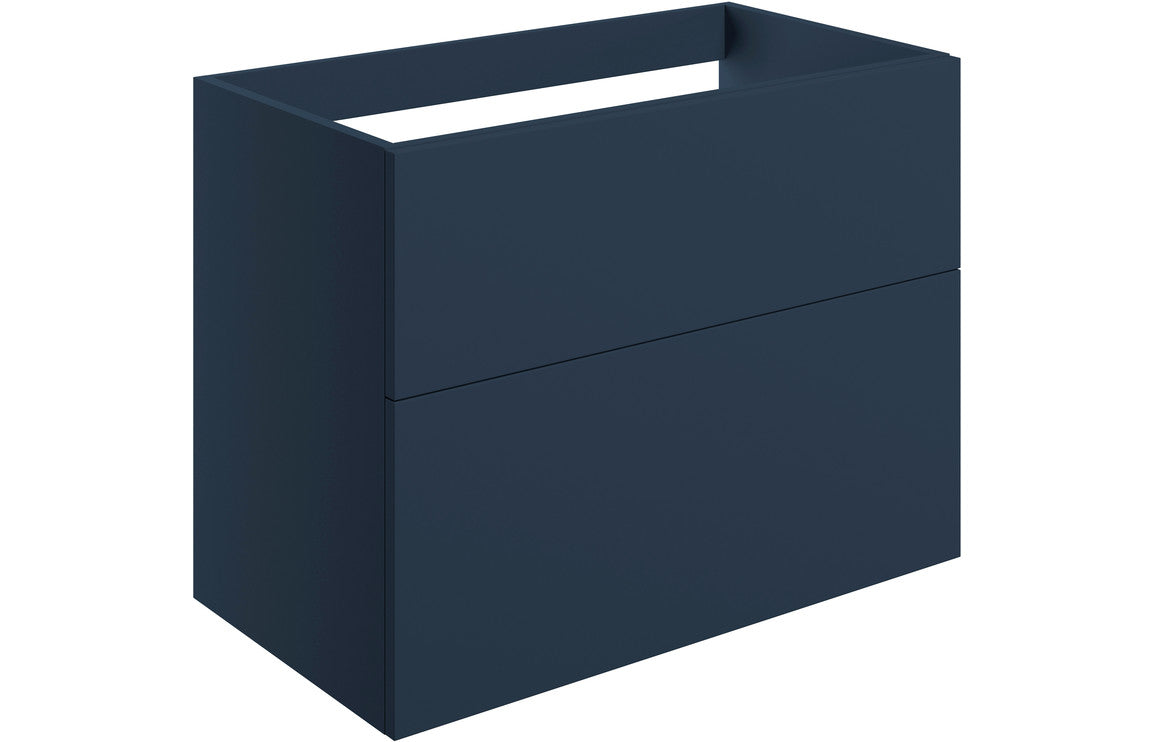 HRD 790mm Wall Hung 2 Drawer Basin Unit (No Top)