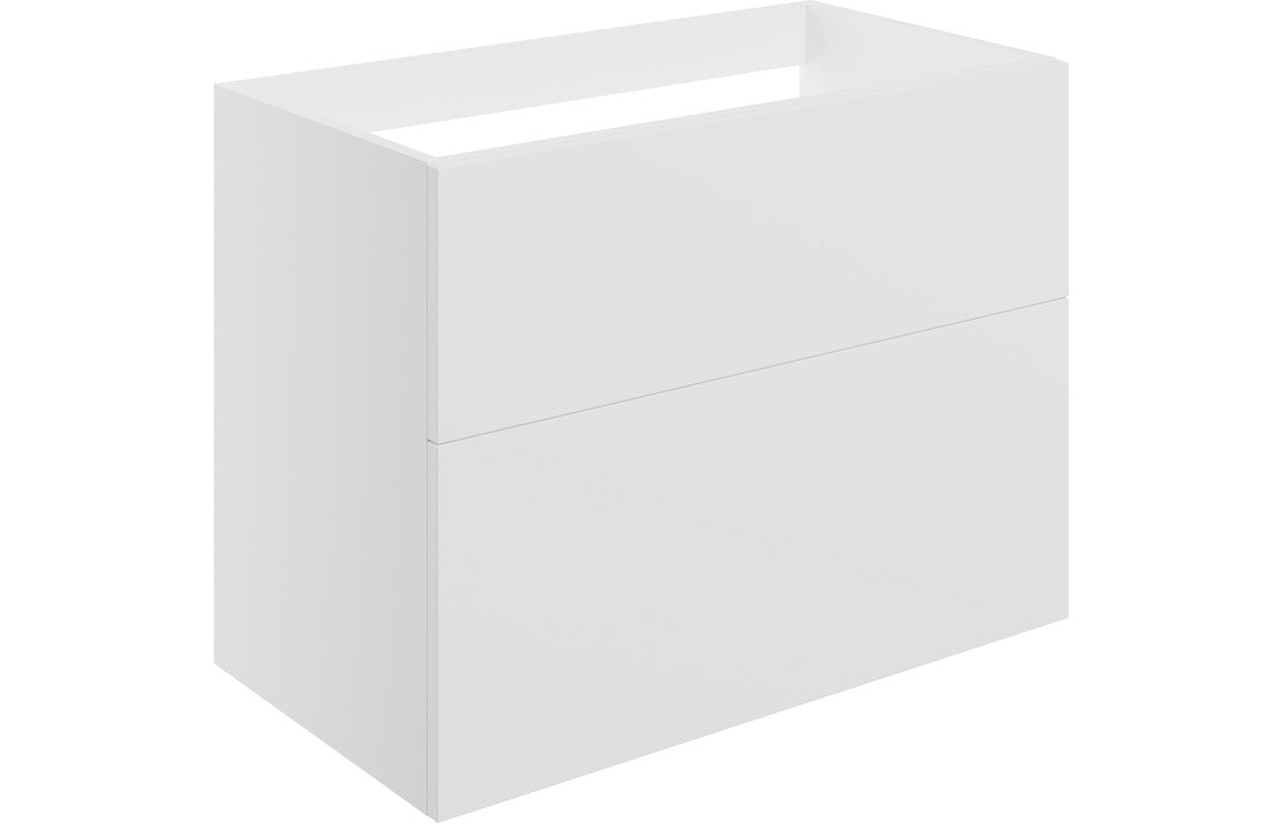 HRD 790mm Wall Hung 2 Drawer Basin Unit (No Top)