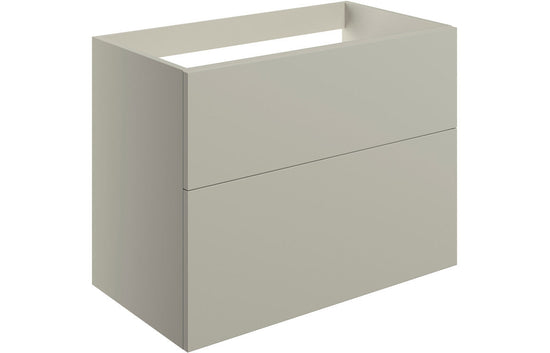 HRD 790mm Wall Hung 2 Drawer Basin Unit (No Top)