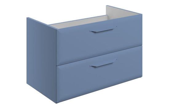 HRD 795mm Wall Hung 2 Drawer Basin Unit (No Top)